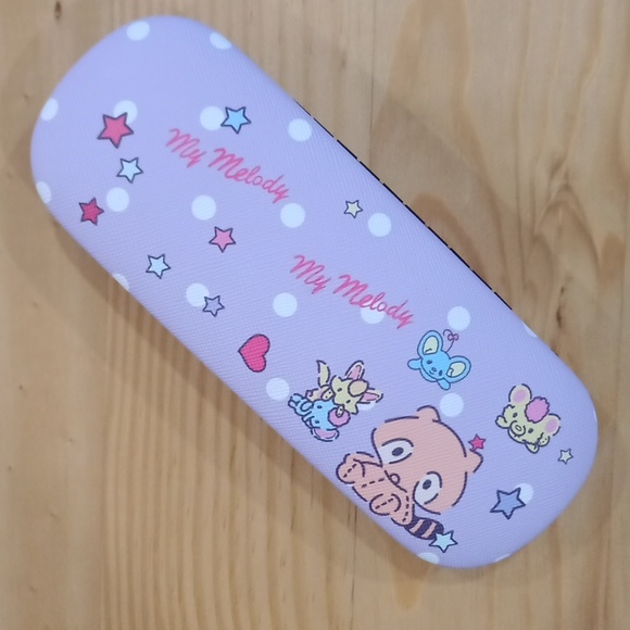 My Melody Kuromi Eyeglass Case Cleaning Cloth Sanrio - Picture 3 of 8